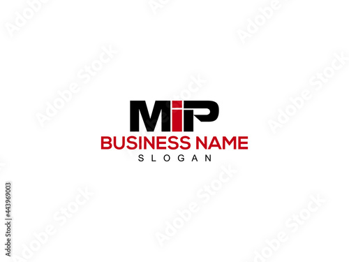 Letter MIP Logo Icon Vector Image Design For Company or Business photo