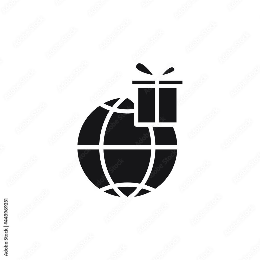 gift icon. gift set symbol vector elements for infographic web gift icon. gift set symbol vector elements for infographic web