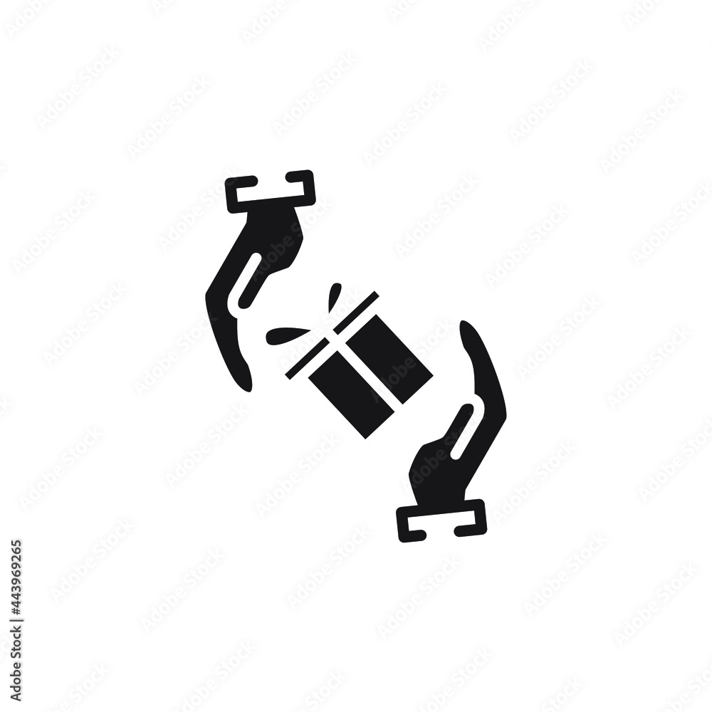 gift icon. gift set symbol vector elements for infographic web gift icon. gift set symbol vector elements for infographic web