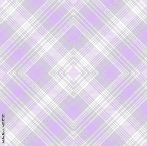 Purple Argyle Plaid Tartan textured Seamless Pattern Design