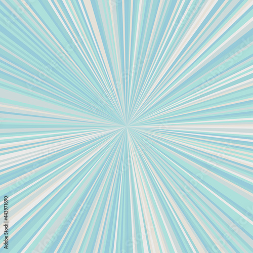 Abstract Light Blue Rays Pattern Background