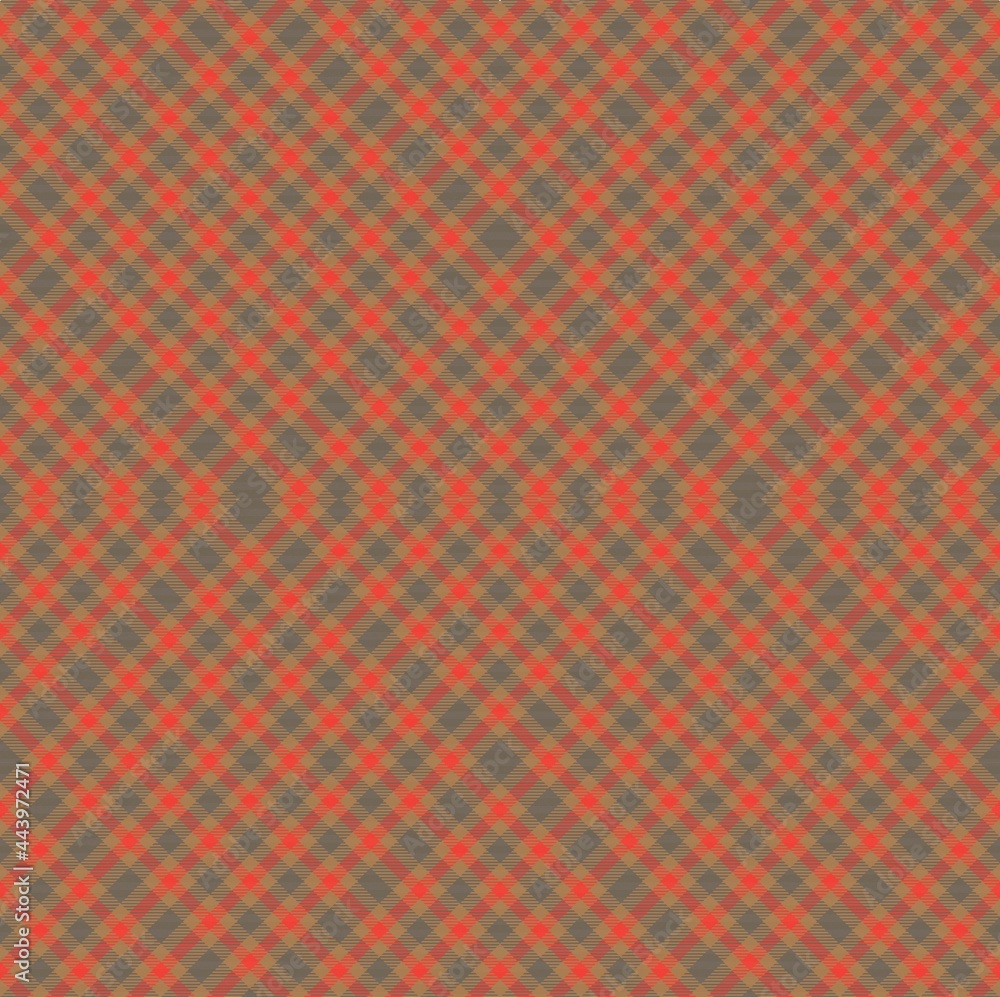 Orange Argyle Plaid Tartan textured Seamless Pattern Design Orange Argyle Plaid Tartan textured Seamless Pattern Design