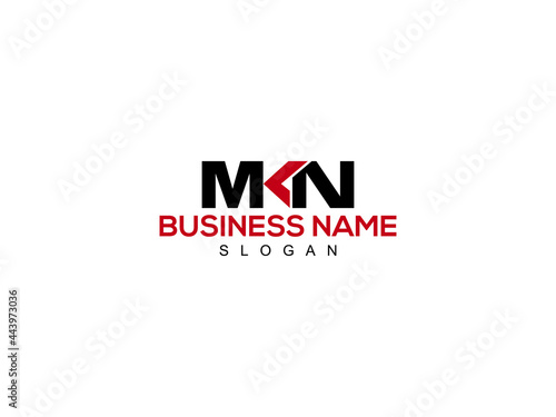 Letter MKN Logo Icon Vector Image Design For Company or Business photo