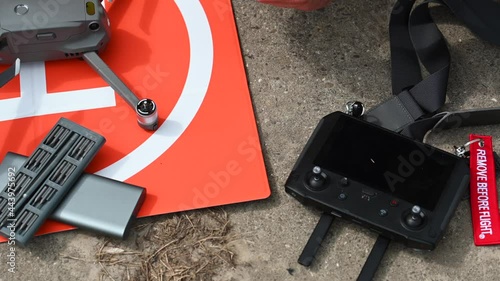 Attaching propellors to the motors of a drone