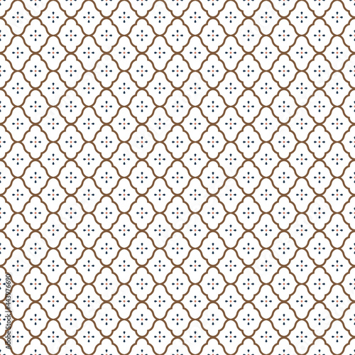 Monochrome neutral beige geometric seamless pattern. Retro tileable backgrounds line grid. Vintage style classic texture for wallpaper and fabric print designs