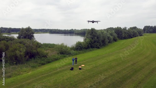 Flying a drone