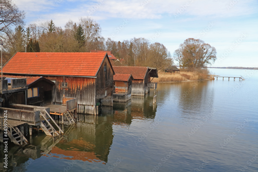 Obraz premium Bootshäuser