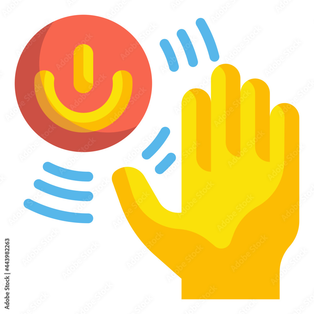 Obraz premium sensor flat icon