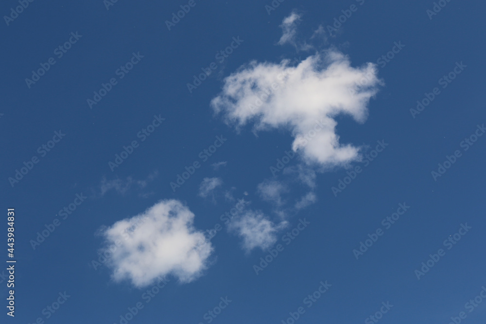 Blue sky and white clouds, blue sky and white clouds background Blue sky and white clouds, blue sky and white clouds background