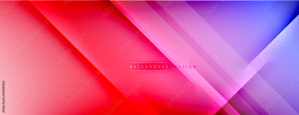 Abstract background - lines composition created with lights and shadows. Technology or business digital template. Trendy simple fluid color gradient abstract background with dynamic Abstract background - lines composition created with lights and shadows. Technology or business digital template. Trendy simple fluid color gradient abstract background with dynamic
