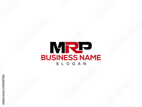 Letter MRP Logo Icon Vector Image Design For Company or Business photo