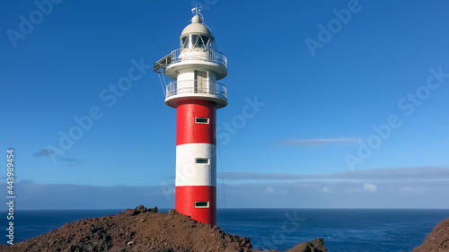 lighthouse in Atlantic Ocean Tenerife