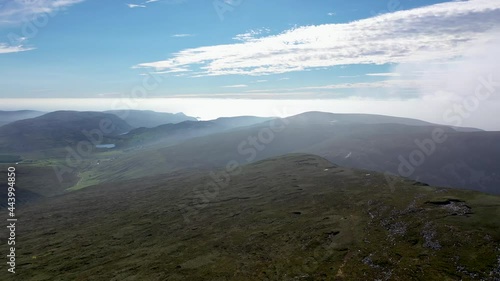 Aerial view of Slieve Tooey by Ardara in County Donegal - Ireland photo