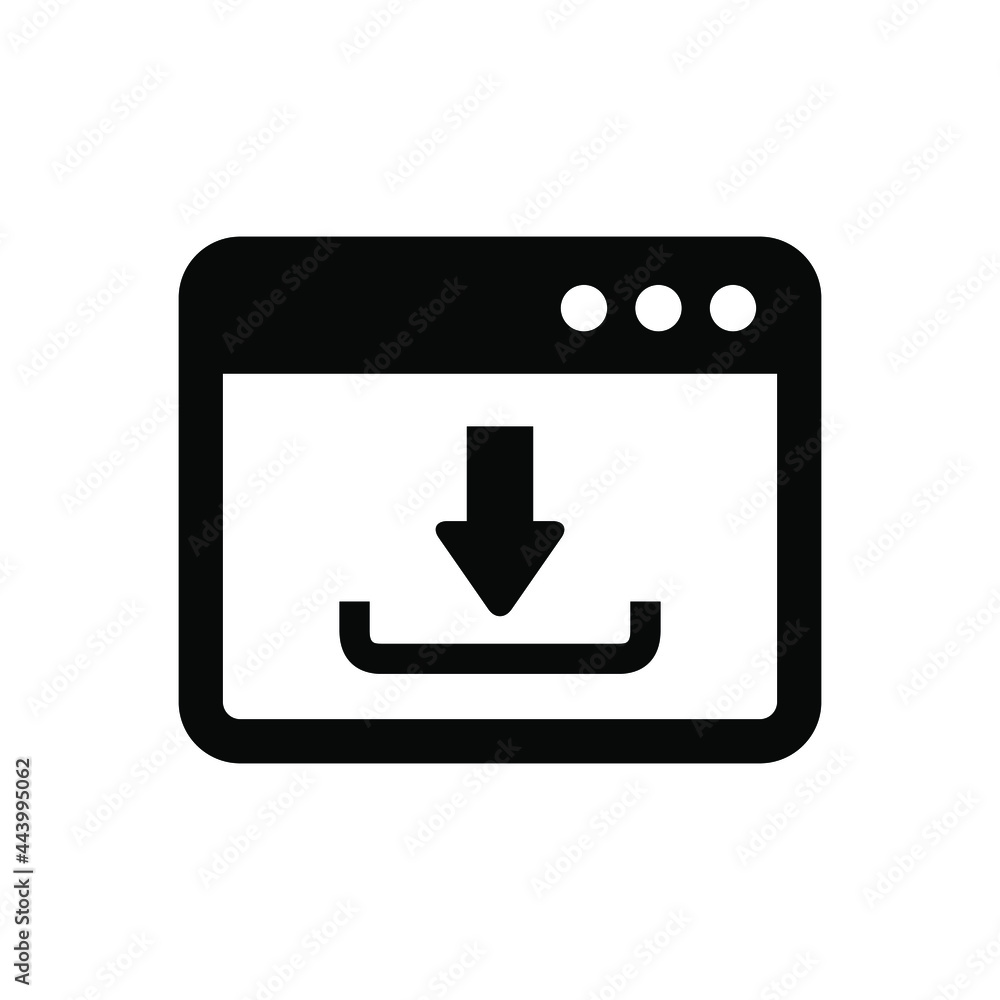 Web download icon Web download icon