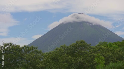 Arenal Volcano is an active andesitic stratovolcano in north-western Costa Rica photo
