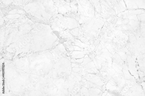 White grey marble texture background in natural pattern with high resolution, tiles luxury stone floor seamless glitter for interior and exterior. © Nattha99