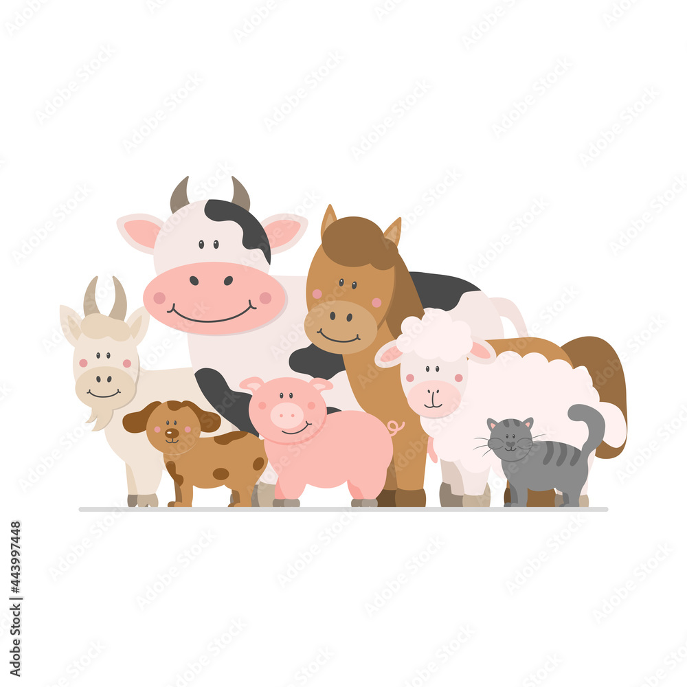 Obraz premium Farm animals_02