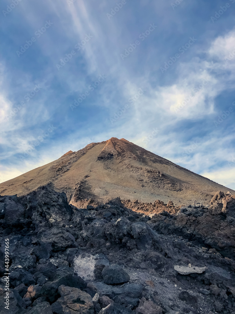 Tof of Teide volcano Tenerife, Canary Islands - Spain