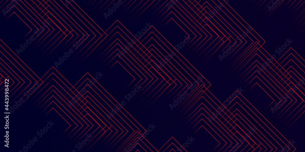 Abstract 3d futuristic red pattern background . 