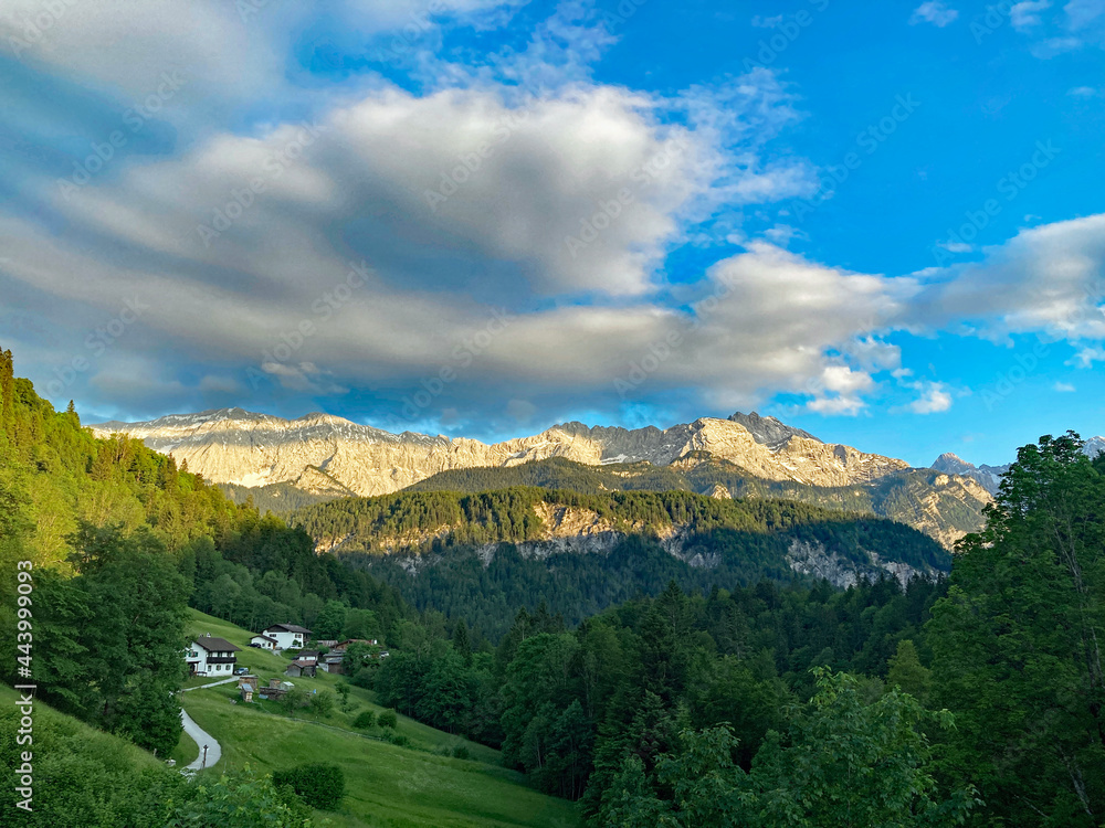 Fototapeta premium Wettersteingebirge