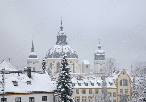 Ettal Abbey in Bavaria. Germany photo