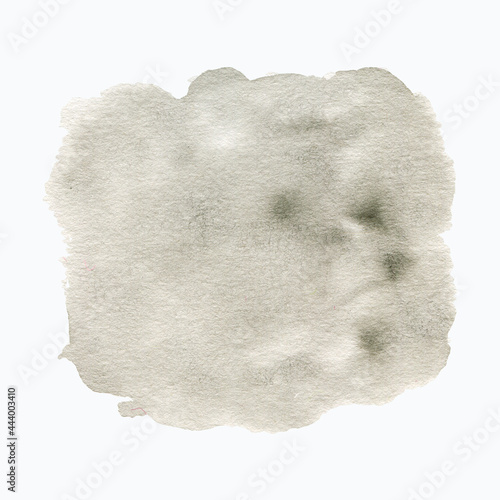 Watercolor, spots, Gray, Graphic,for artistic design isolated on white background.Watercolor Gray, Graphic,background abstract.Horizontal line,background.With hand painted . Watercolor blue spots.