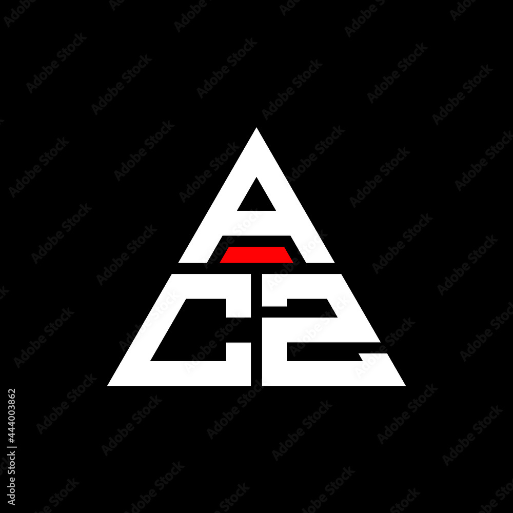 ACZ triangle letter logo design with triangle shape. ACZ triangle logo design monogram. ACZ triangle vector logo template with red color. ACZ triangular logo Simple, Elegant, and Luxurious Logo. ACZ ACZ triangle letter logo design with triangle shape. ACZ triangle logo design monogram. ACZ triangle vector logo template with red color. ACZ triangular logo Simple, Elegant, and Luxurious Logo. ACZ