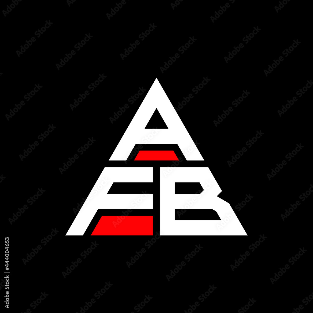 AFB triangle letter logo design with triangle shape. AFB triangle logo design monogram. AFB triangle vector logo template with red color. AFB triangular logo Simple, Elegant, and Luxurious Logo. AFB AFB triangle letter logo design with triangle shape. AFB triangle logo design monogram. AFB triangle vector logo template with red color. AFB triangular logo Simple, Elegant, and Luxurious Logo. AFB