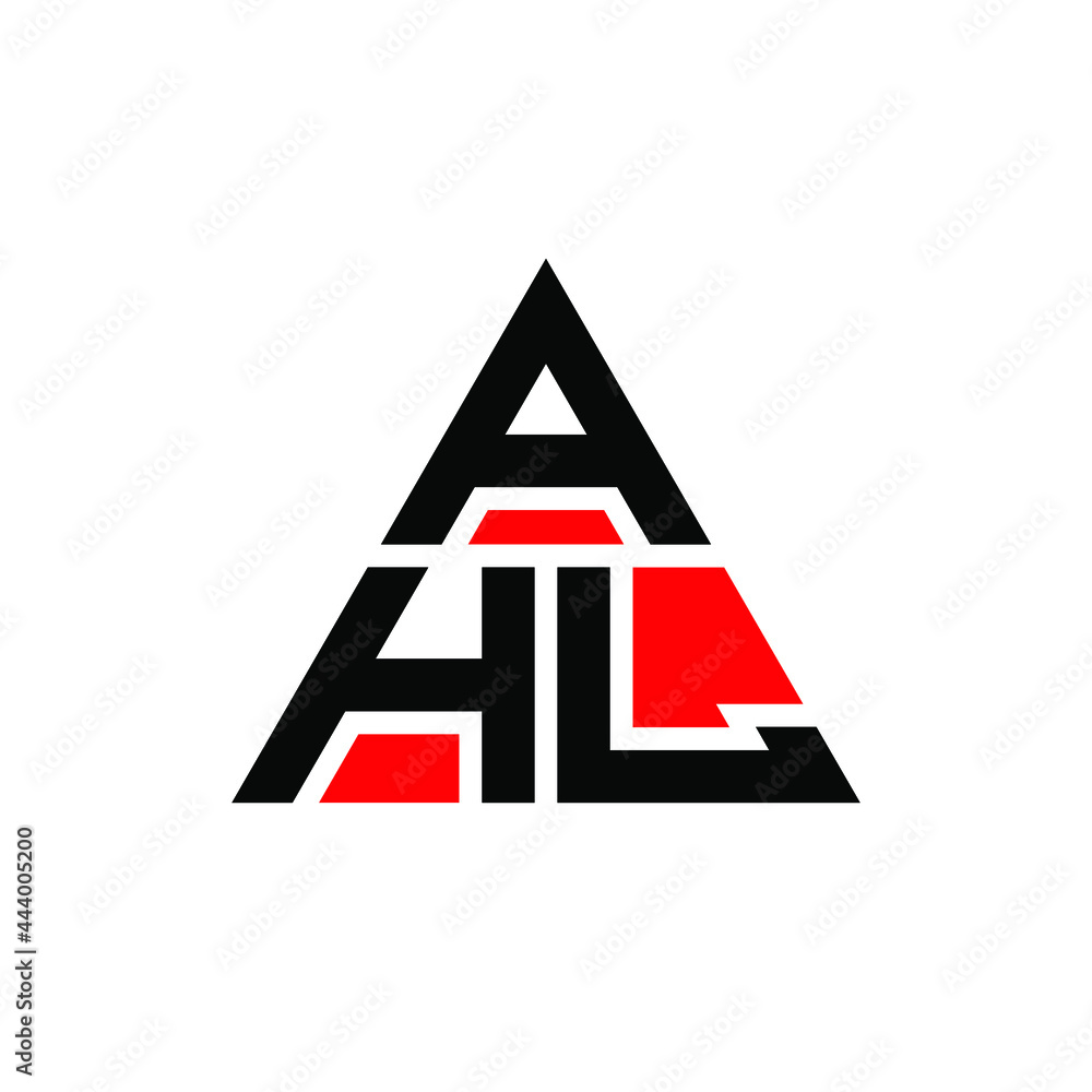 AHL triangle letter logo design with triangle shape. AHL triangle logo design monogram. AHL triangle vector logo template with red color. AHL triangular logo Simple, Elegant, and Luxurious Logo. AHL AHL triangle letter logo design with triangle shape. AHL triangle logo design monogram. AHL triangle vector logo template with red color. AHL triangular logo Simple, Elegant, and Luxurious Logo. AHL