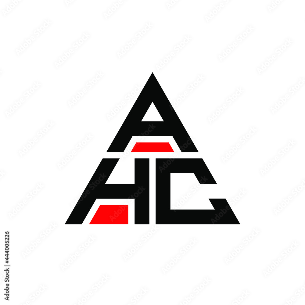 AHC triangle letter logo design with triangle shape. AHC triangle logo design monogram. AHC triangle vector logo template with red color. AHC triangular logo Simple, Elegant, and Luxurious Logo. AHC AHC triangle letter logo design with triangle shape. AHC triangle logo design monogram. AHC triangle vector logo template with red color. AHC triangular logo Simple, Elegant, and Luxurious Logo. AHC