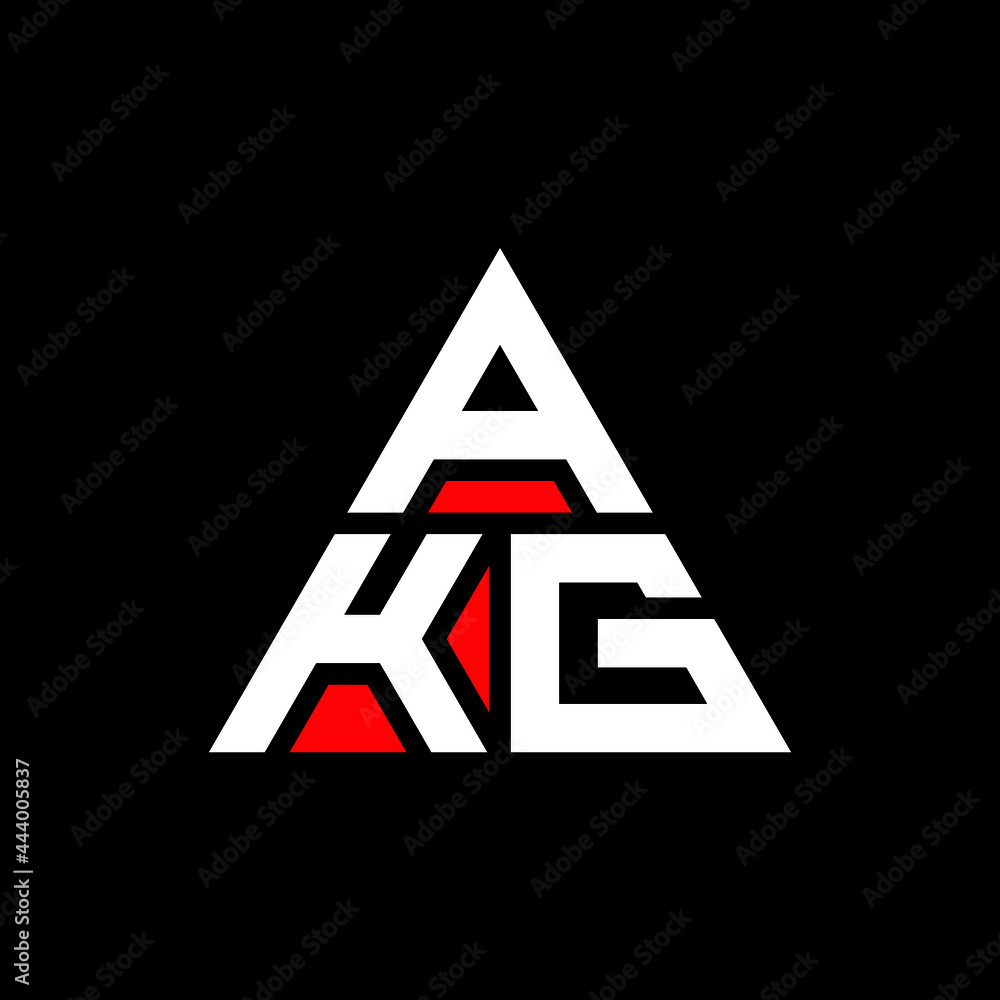 AKG triangle letter logo design with triangle shape. AKG triangle logo design monogram. AKG triangle vector logo template with red color. AKG triangular logo Simple, Elegant, and Luxurious Logo. AKG AKG triangle letter logo design with triangle shape. AKG triangle logo design monogram. AKG triangle vector logo template with red color. AKG triangular logo Simple, Elegant, and Luxurious Logo. AKG