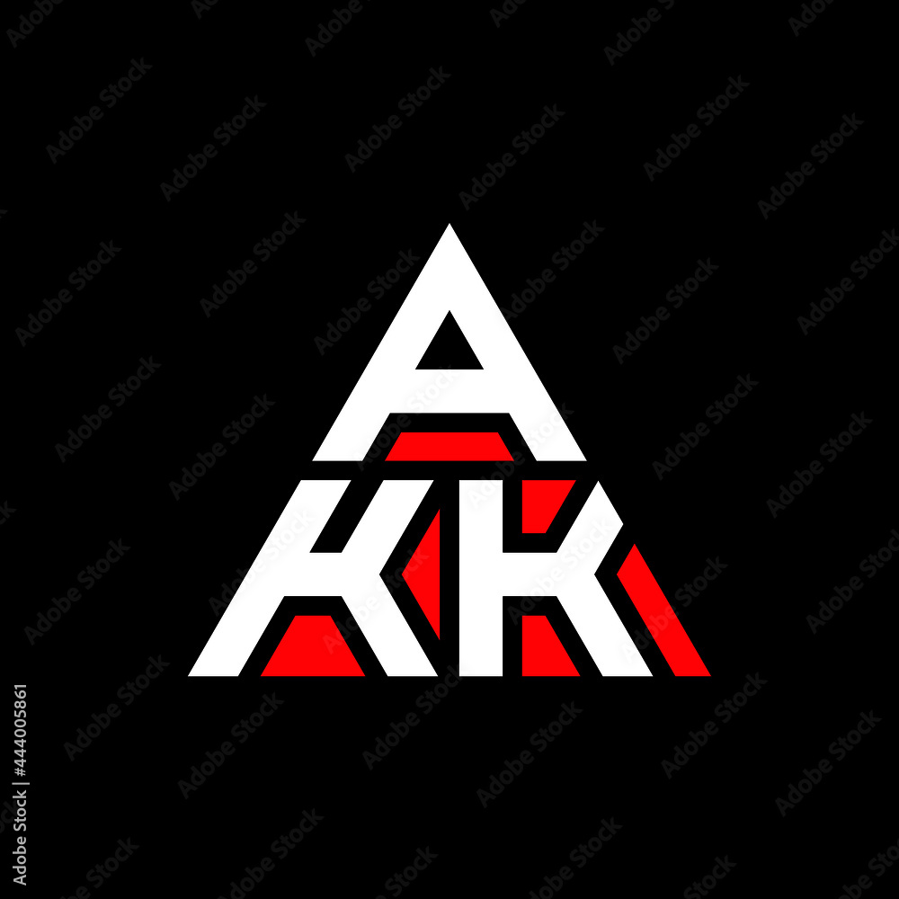 AKK triangle letter logo design with triangle shape. AKK triangle logo design monogram. AKK triangle vector logo template with red color. AKK triangular logo Simple, Elegant, and Luxurious Logo. AKK AKK triangle letter logo design with triangle shape. AKK triangle logo design monogram. AKK triangle vector logo template with red color. AKK triangular logo Simple, Elegant, and Luxurious Logo. AKK