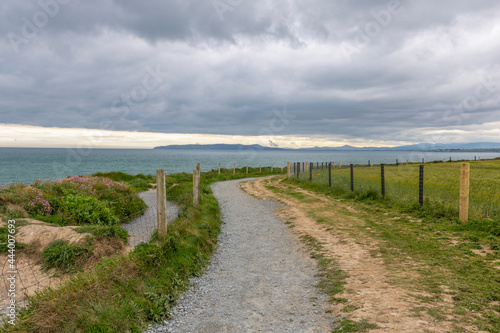 Irish landscape on the coast road