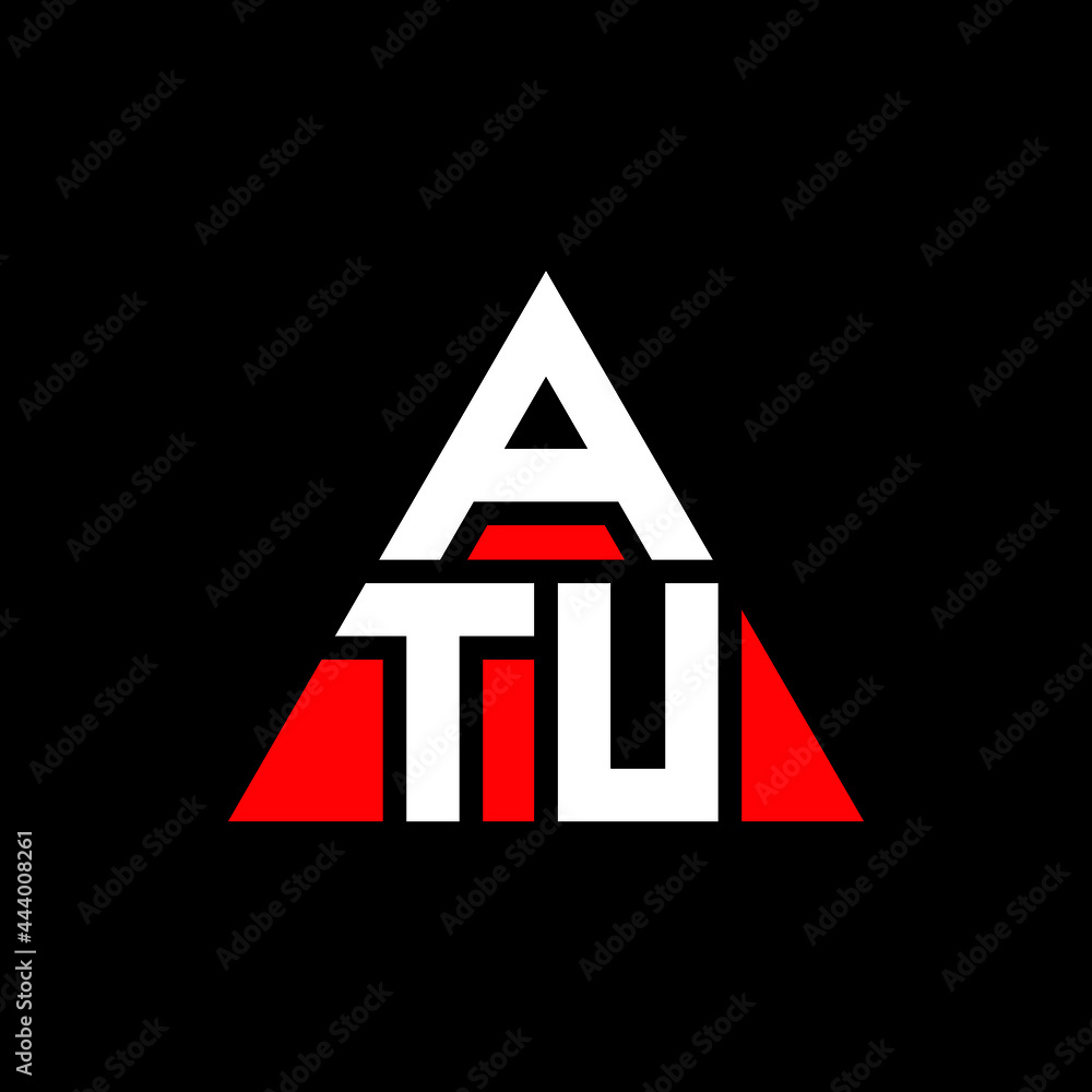 ATU triangle letter logo design with triangle shape. ATU triangle logo design monogram. ATU triangle vector logo template with red color. ATU triangular logo Simple, Elegant, and Luxurious Logo. ATU ATU triangle letter logo design with triangle shape. ATU triangle logo design monogram. ATU triangle vector logo template with red color. ATU triangular logo Simple, Elegant, and Luxurious Logo. ATU