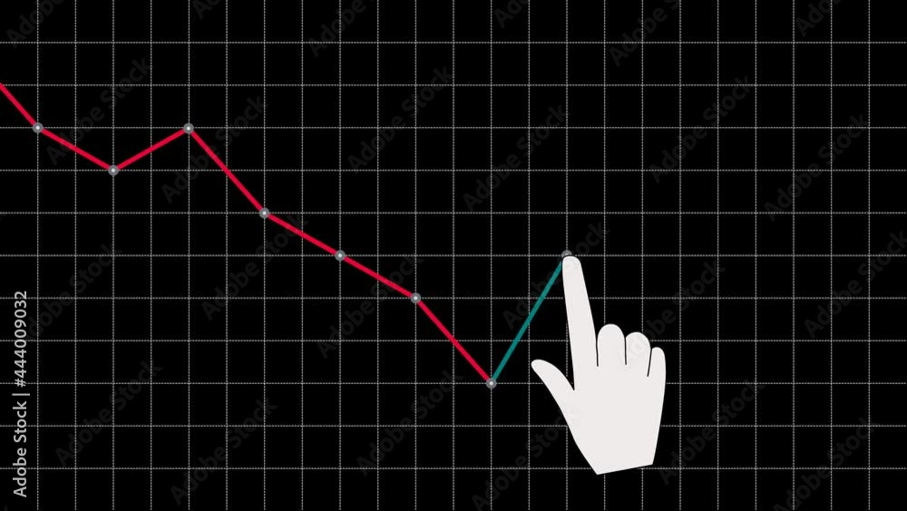 Trade Graph Animation Animation of trading charts, stock prices, crypto, currency, raw ...