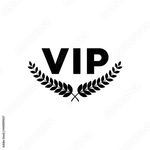 VIP icon, logo isolated on a white background