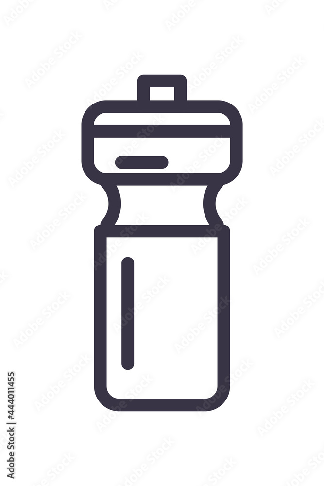 plastic bottle for gym isolated plastic bottle for gym isolated