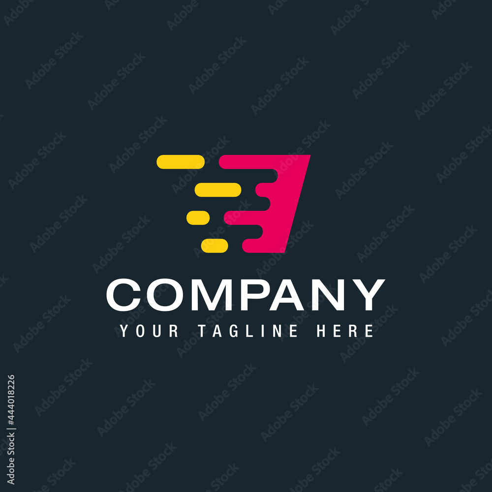 Creative Initial Letter I Logo. Orange Shape I Letter with Fast Shipping Delivery Icon. Usable for Business and Branding Logos. Flat Vector Logo Design Ideas Template Element Creative Initial Letter I Logo. Orange Shape I Letter with Fast Shipping Delivery Icon. Usable for Business and Branding Logos. Flat Vector Logo Design Ideas Template Element