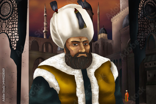 the sultan's appearance in the palace