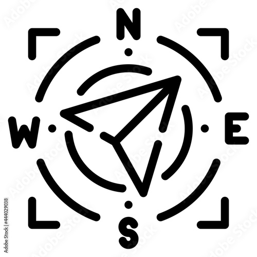 orientation line icon
