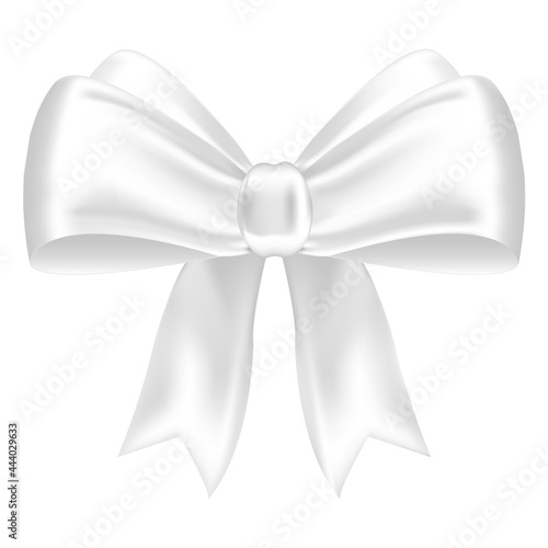 White bow