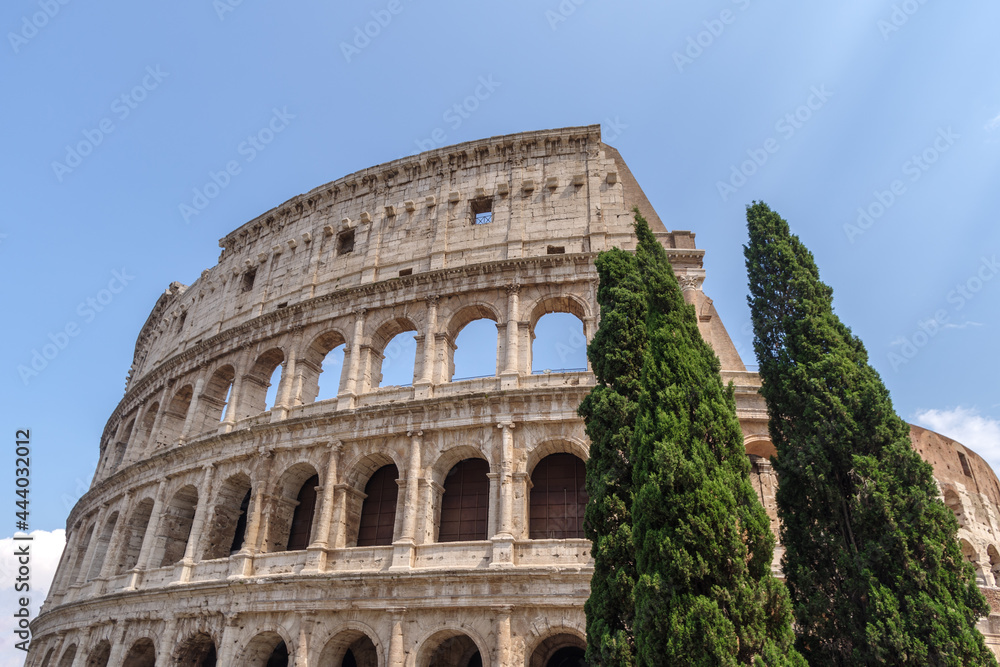 Colosseum also known as the Flavian Amphitheatre, Unesco World Heritage List, Rome, Italy