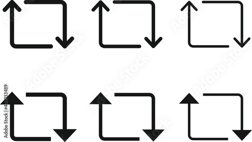 Retweet Icon set , vector