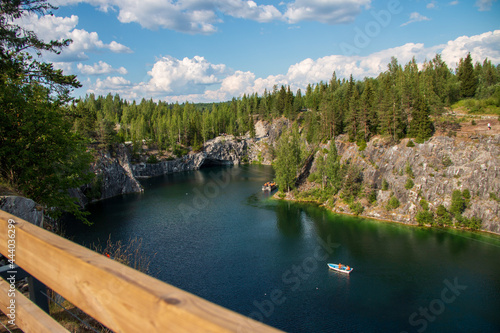 lake in the mountains