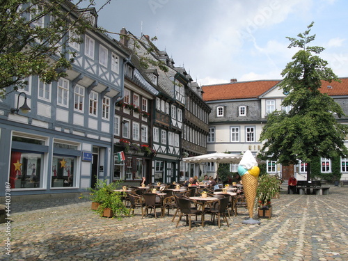 Fototapeta Naklejka Na Ścianę i Meble -  Schuhhof in Goslar