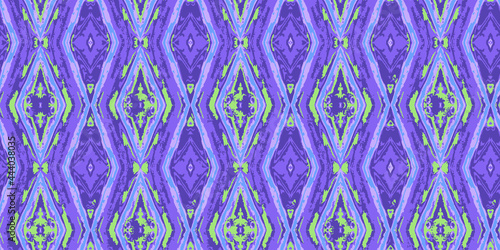 Vintage geometric seamless pattern. The texture of an antique carpet. Vector illustration