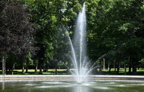 jet d'eau ...parc du chateau de lunéville