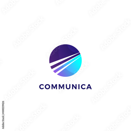 Free Download Communication Company Business Logo Design Template - GFXLoad