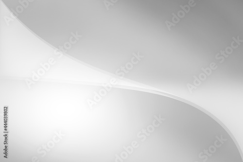 Gray gradient wave curve pattern graphic background for illustration.