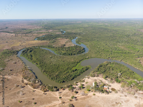 Período de seca no Pantanal do Mato Grosso próximo à Porto Jofre. Brasil photo